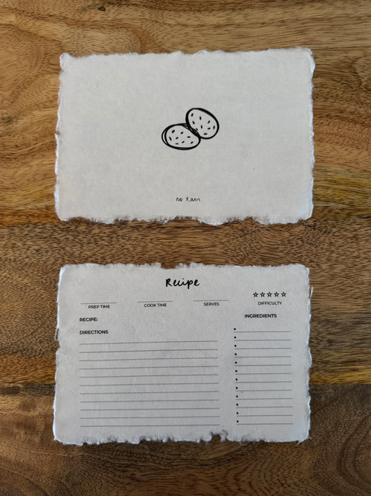 cookie recipe cards