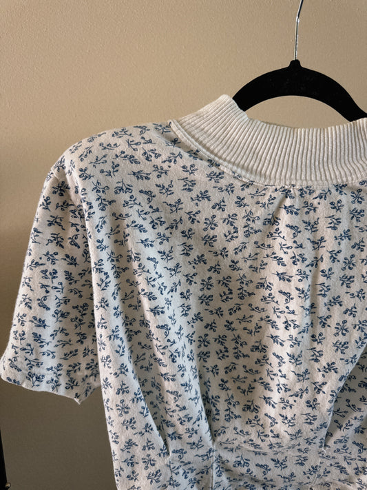 floral crop top