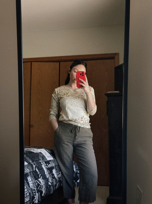 linen capri