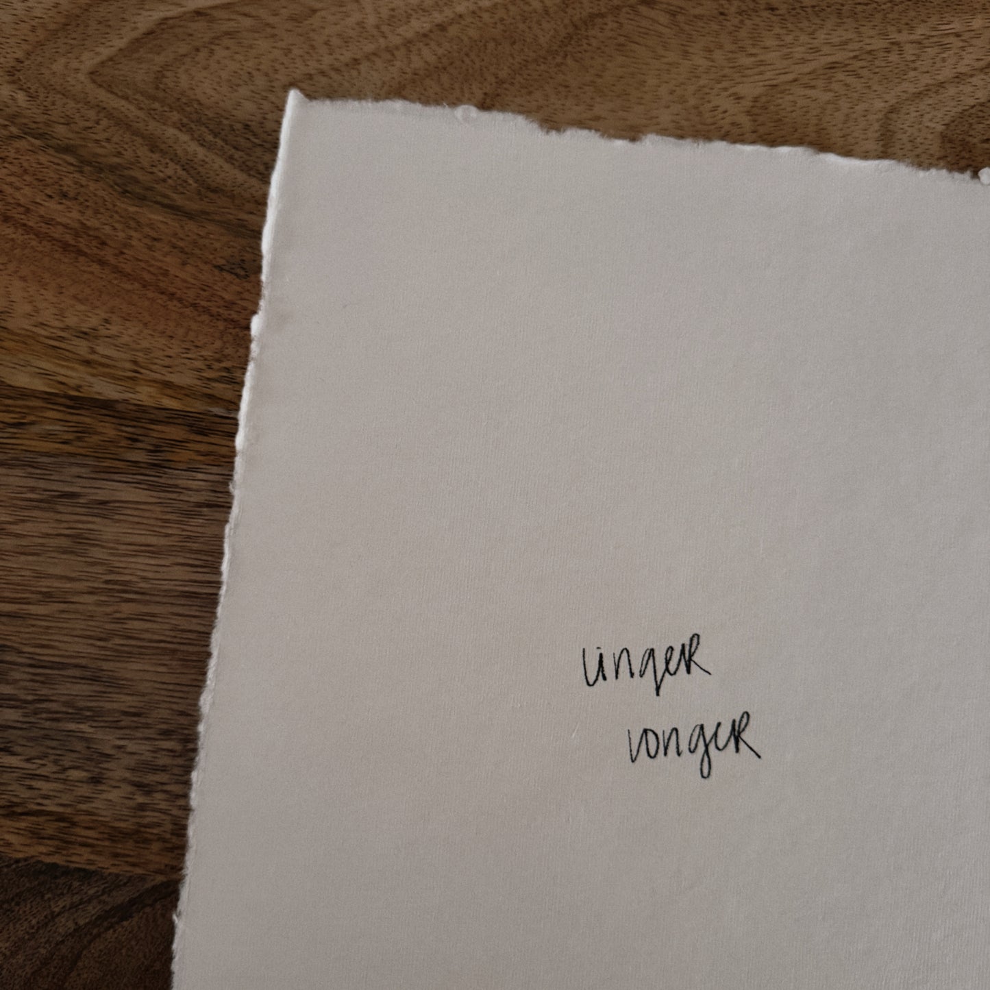 linger longer