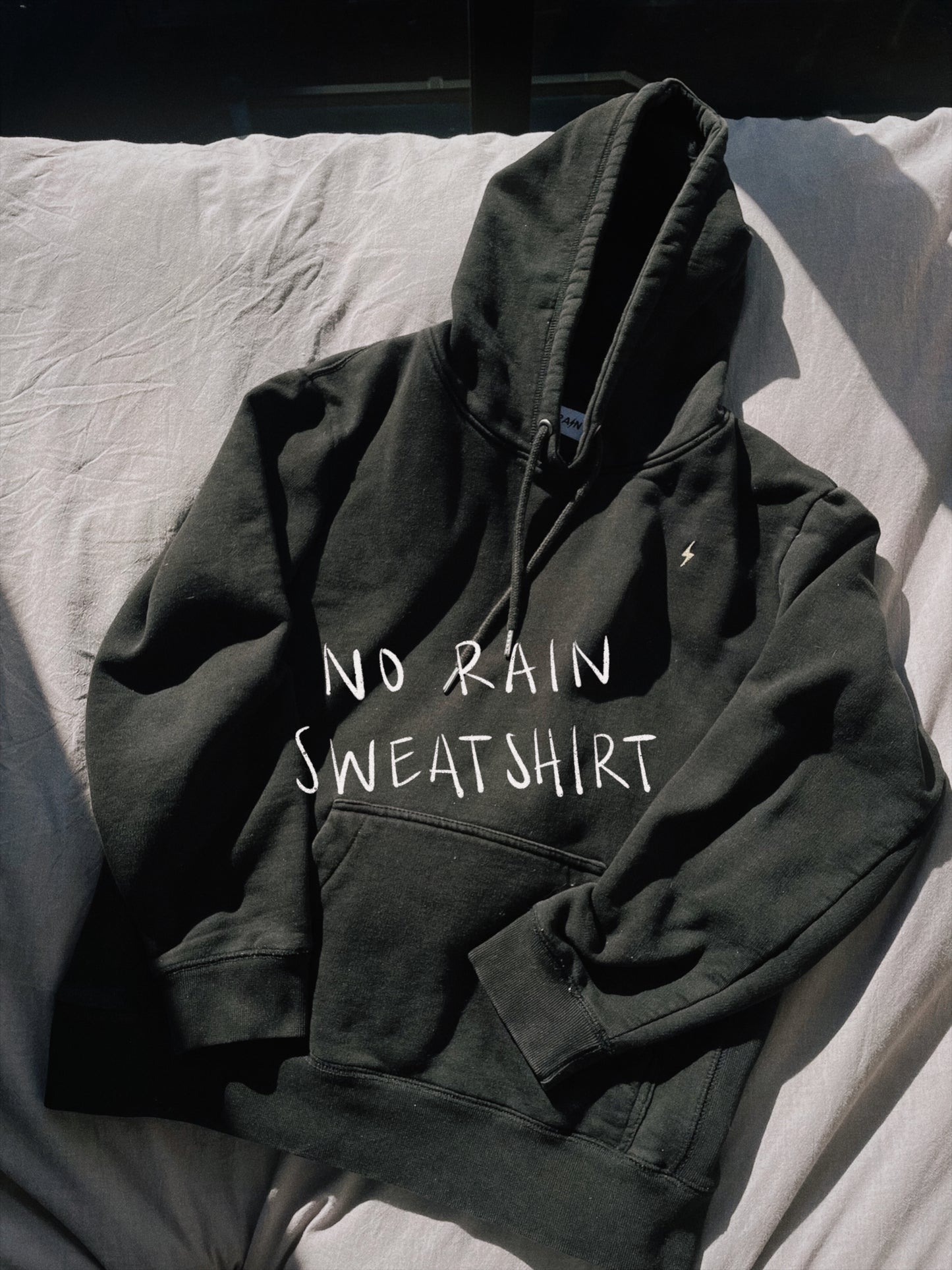 no rain, no flowers hoodie