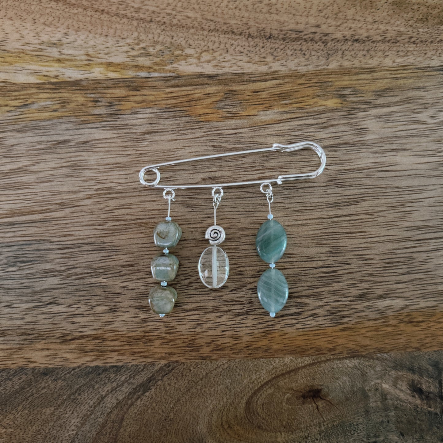 safety pin brooch