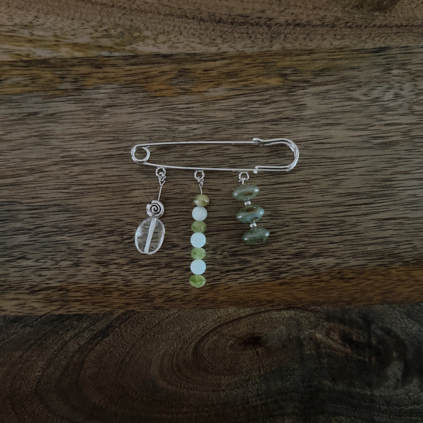 safety pin brooch