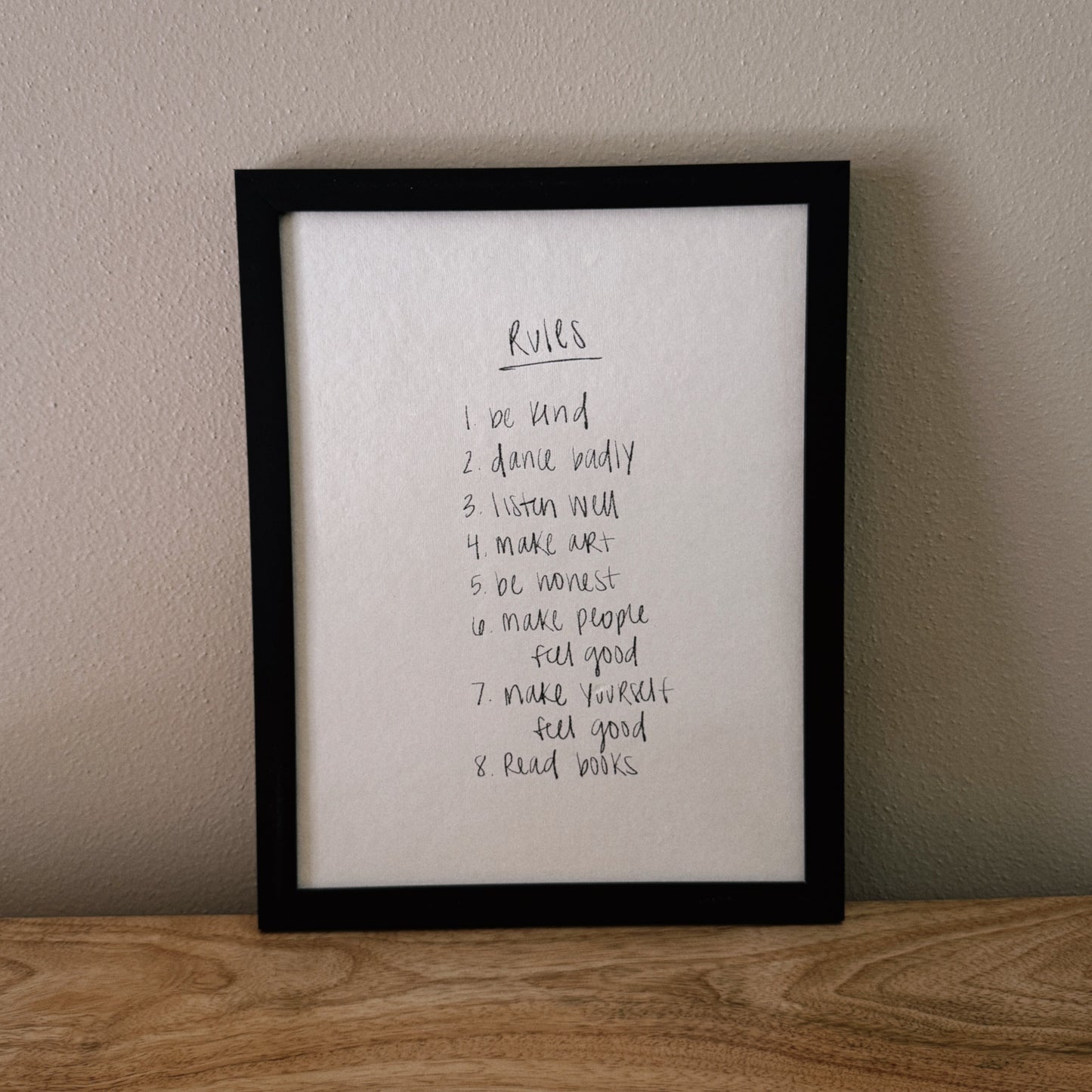 rules
