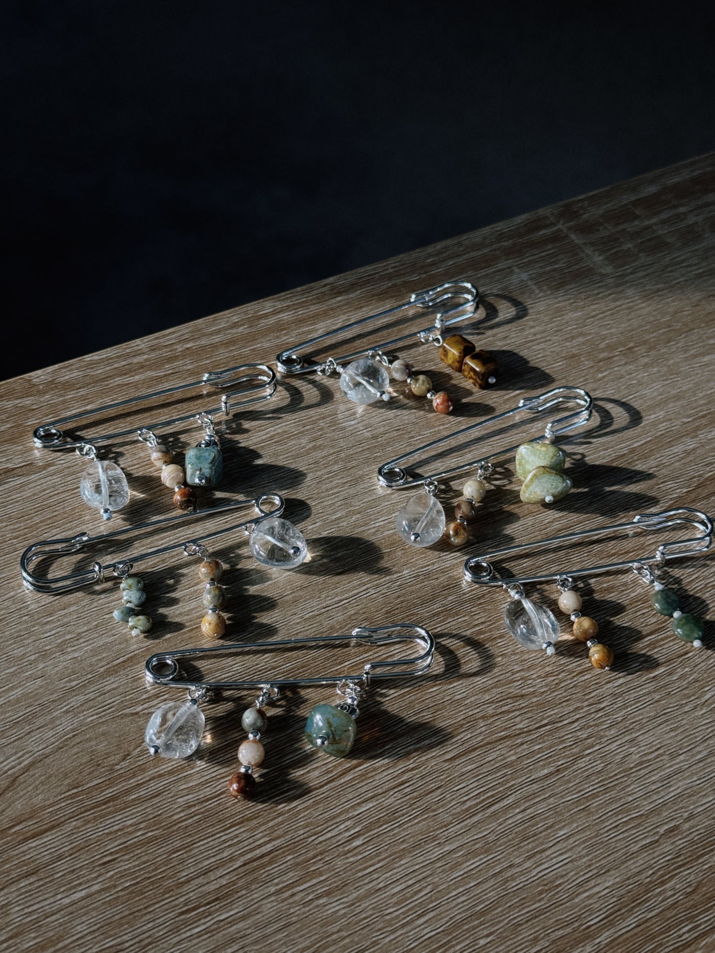 safety pin brooch II