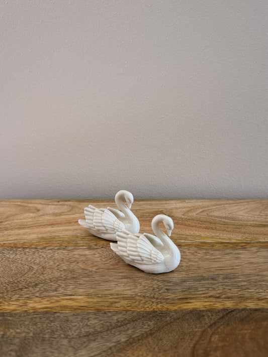 ceramic swan