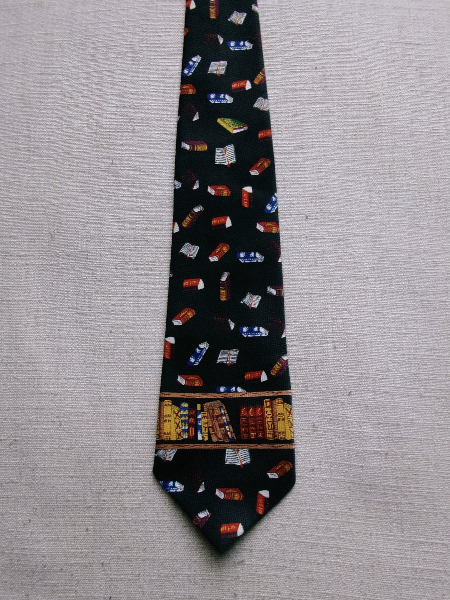 vintage book tie