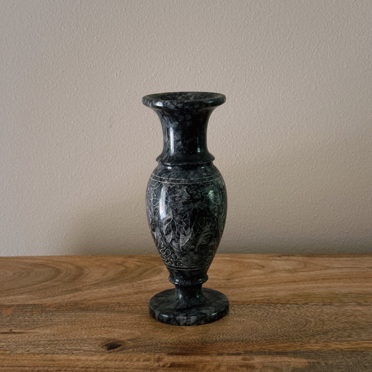 vintage marble vase/candle holder