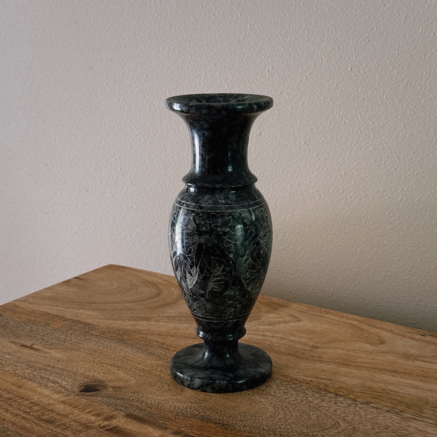 vintage marble vase/candle holder