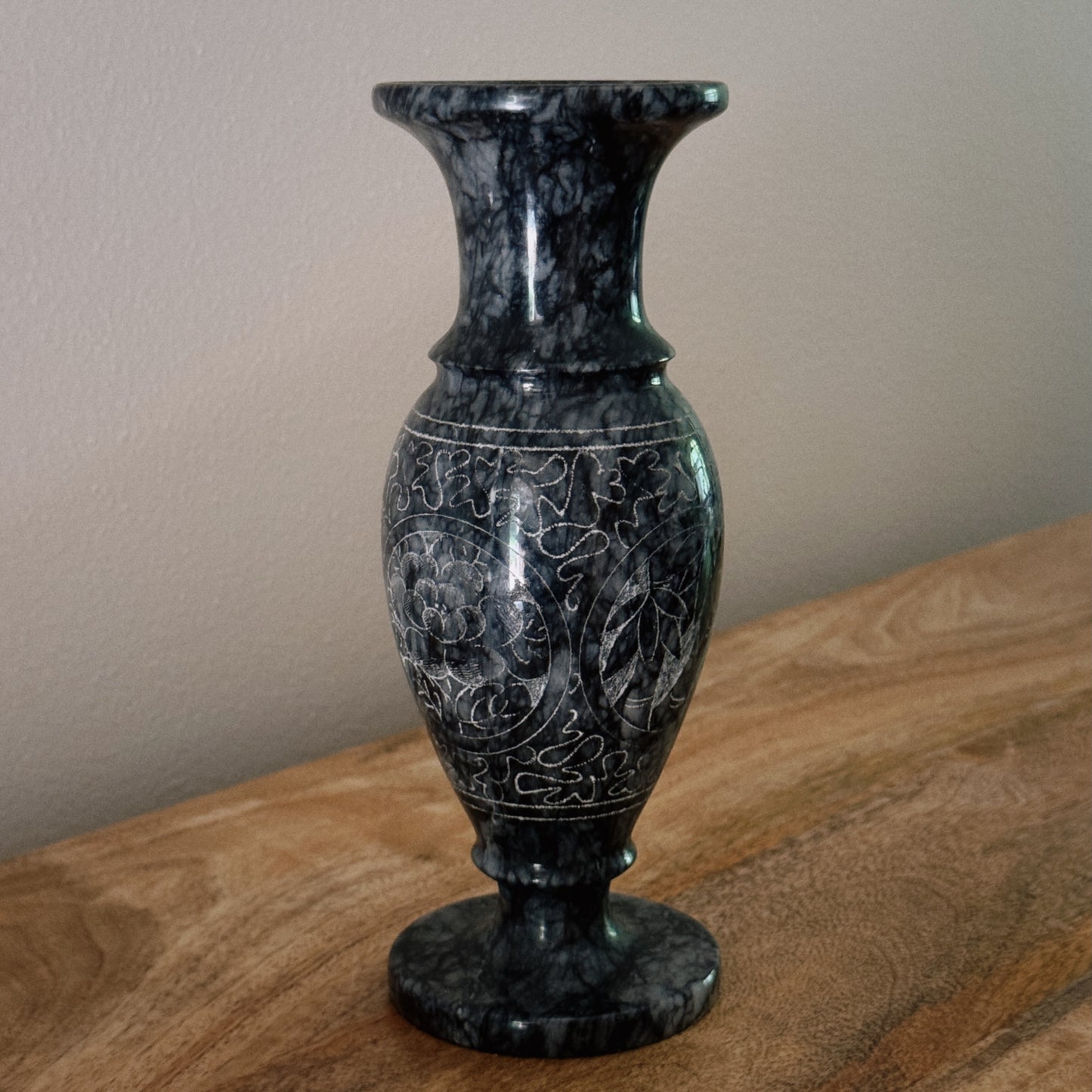 vintage marble vase/candle holder