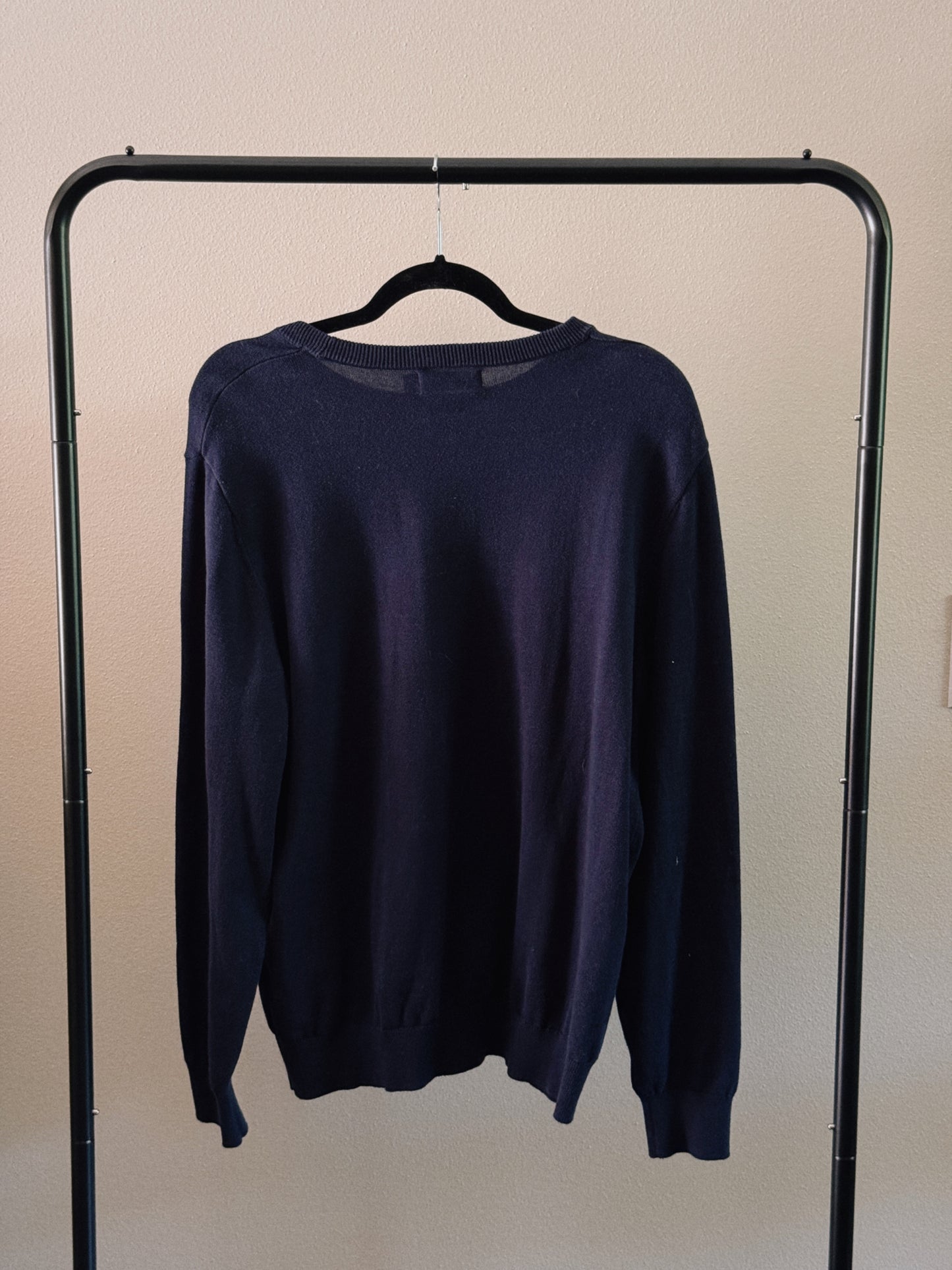 blue stripe sweater