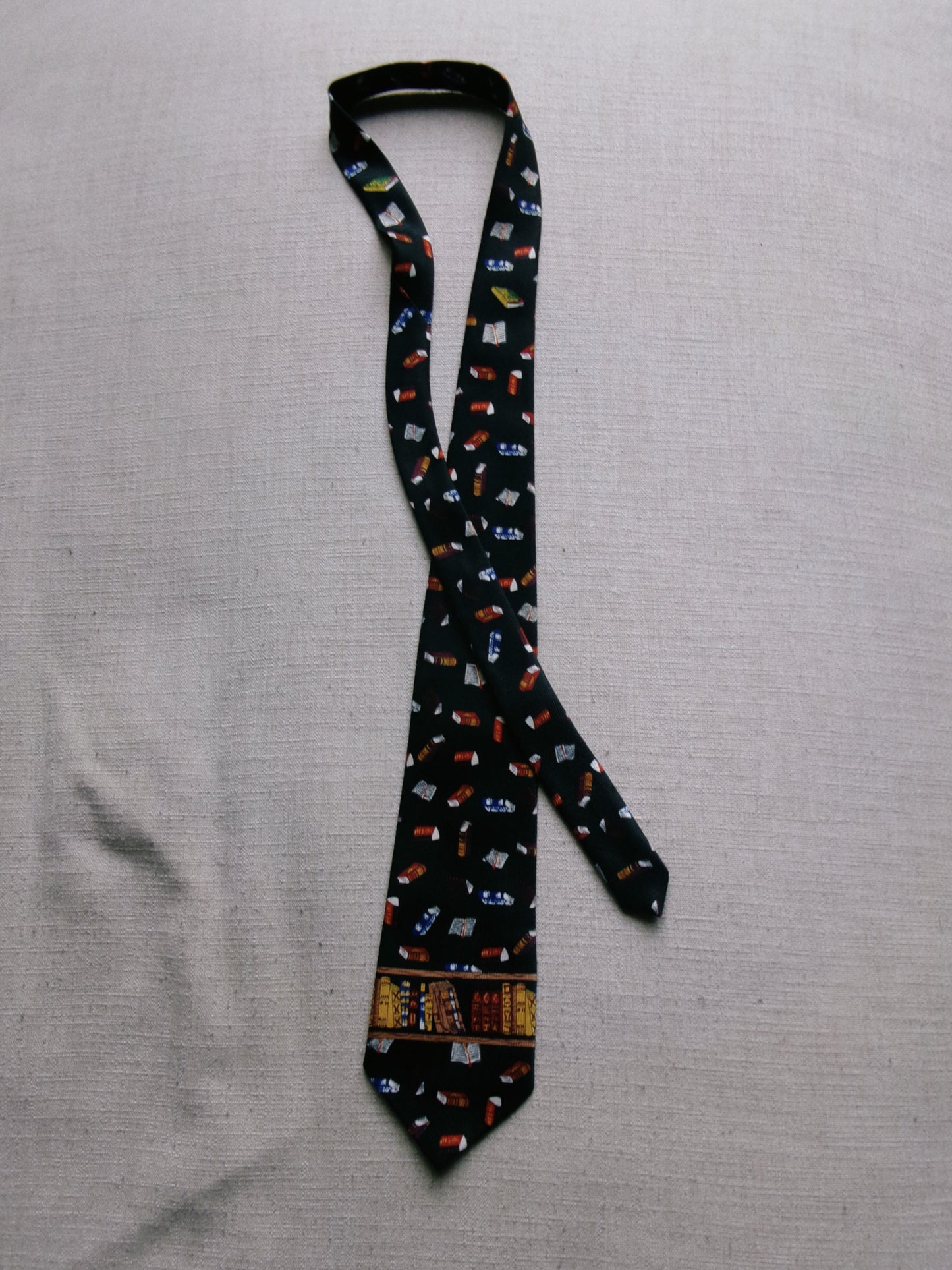 vintage book tie