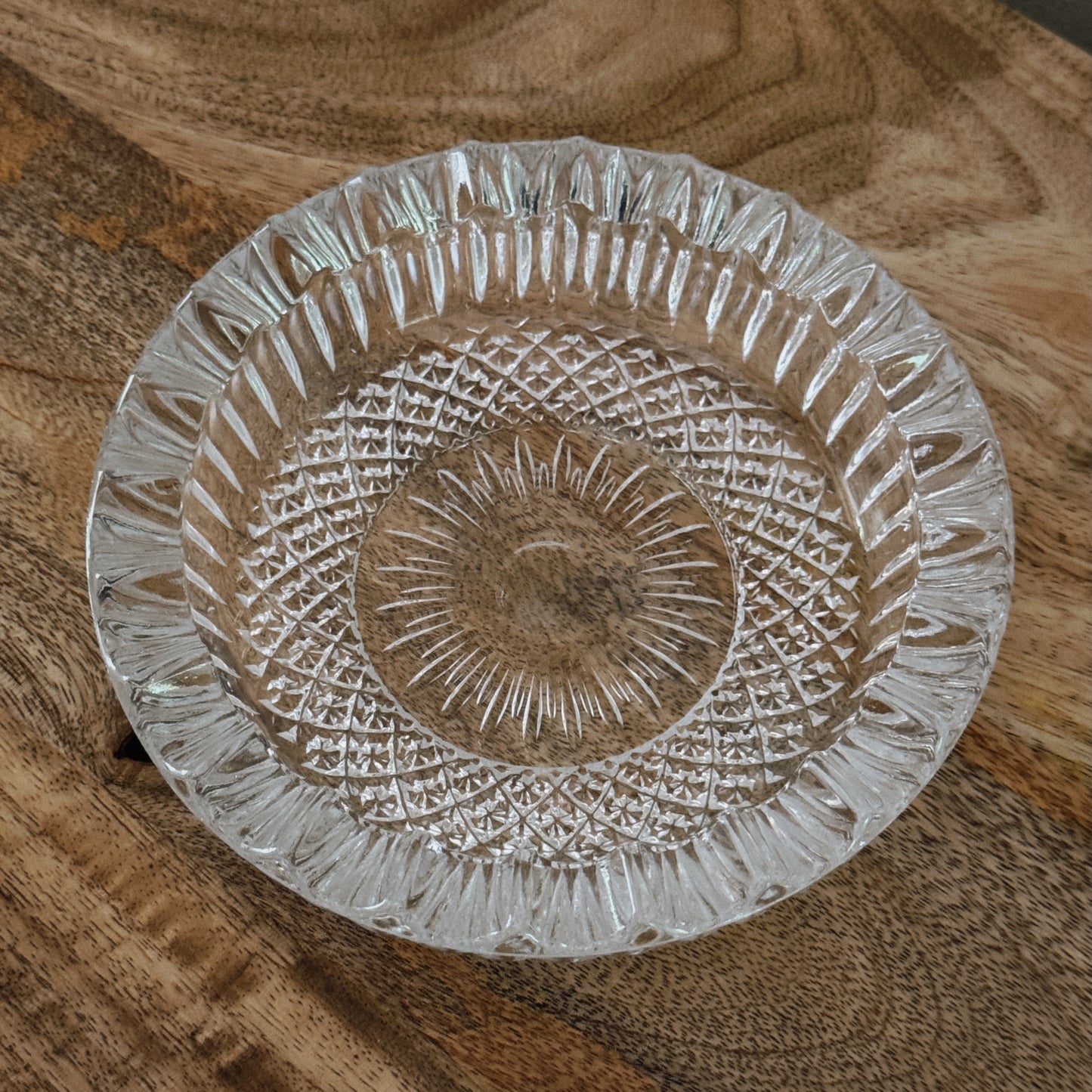 vintage glass ashtray/dish III