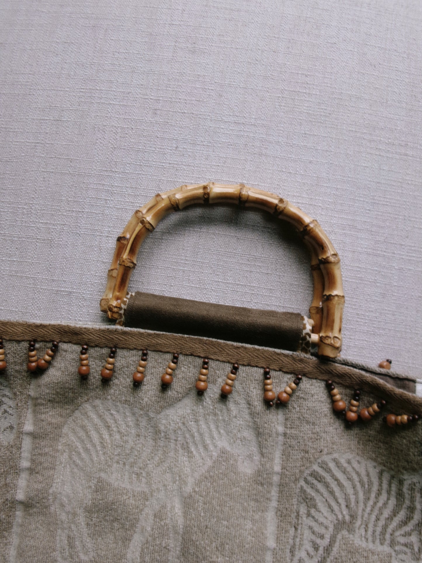zebra tapestry tote