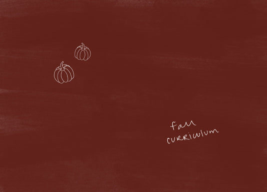 the no rain fall curriculum
