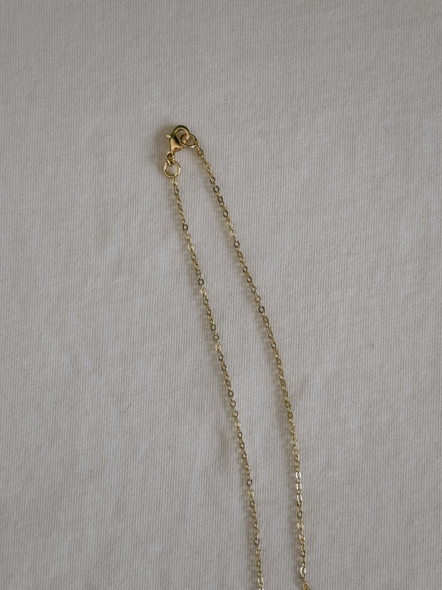 cupid heart carabiner necklace III