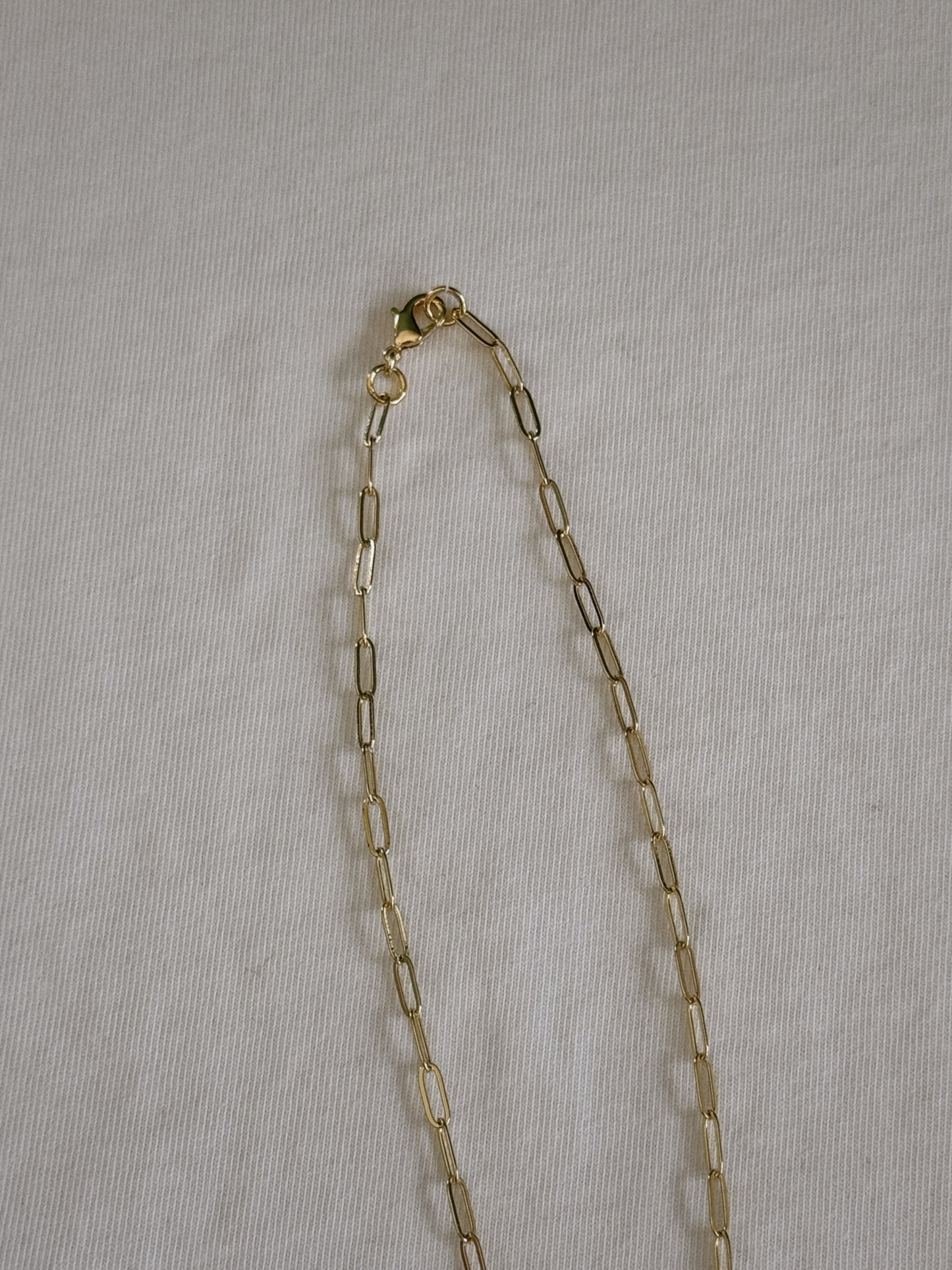 cupid heart carabiner necklace II