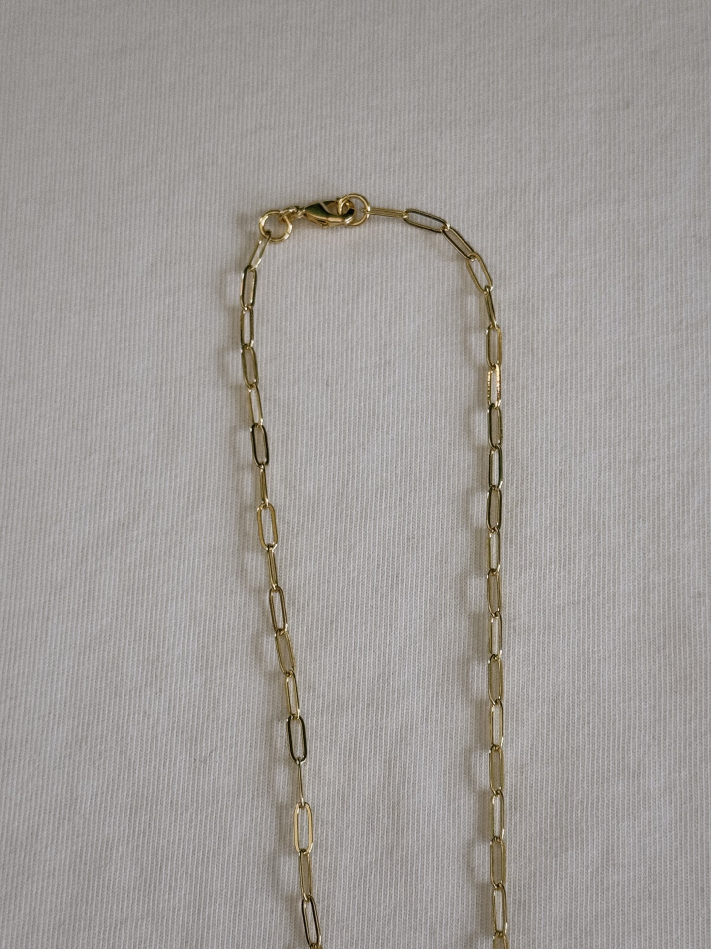 cupid heart carabiner necklace I