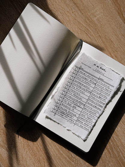 book to be read card