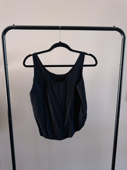 black tank top