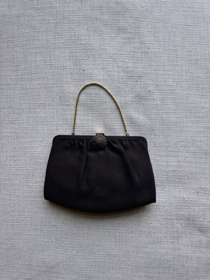brown clutch bag