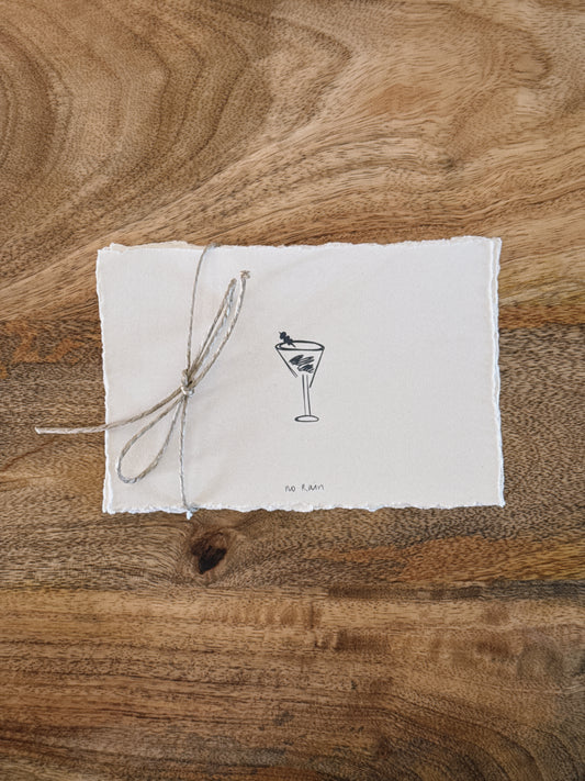 cocktail recipe cards