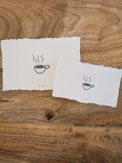 coffee recipe cards