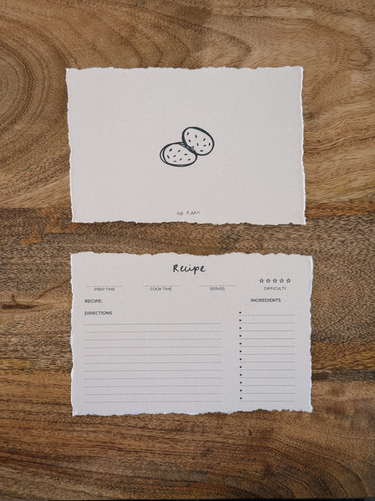cookie recipe cards