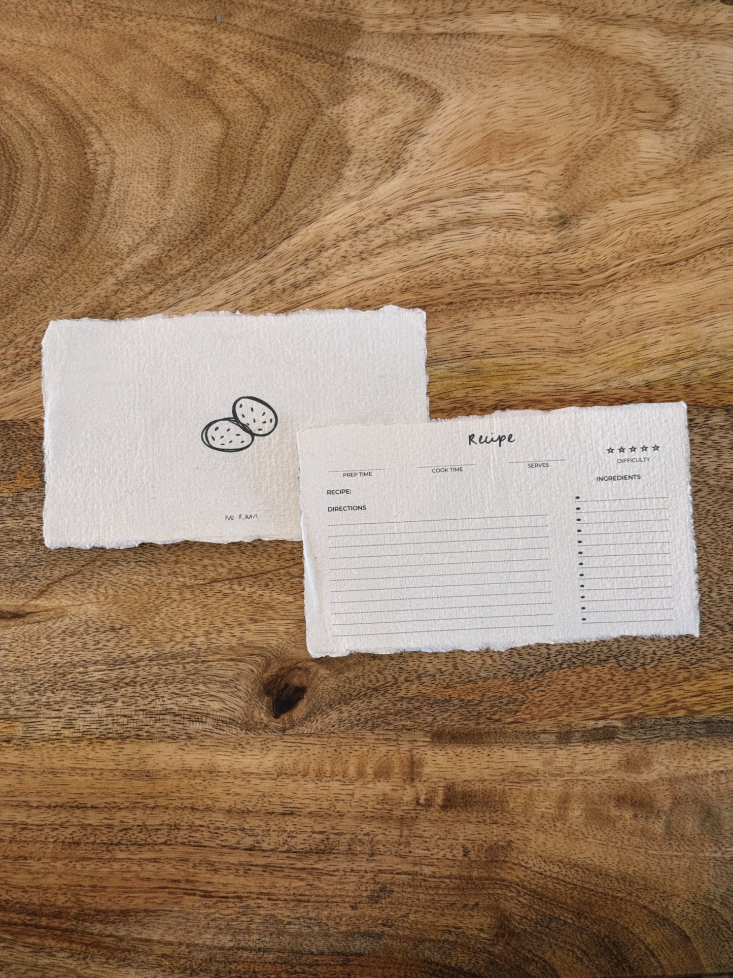 cookie recipe cards