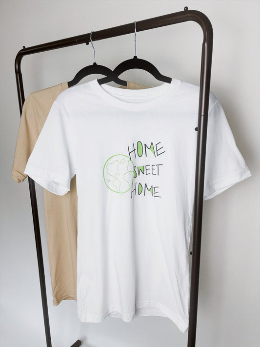 home sweet home tee in white