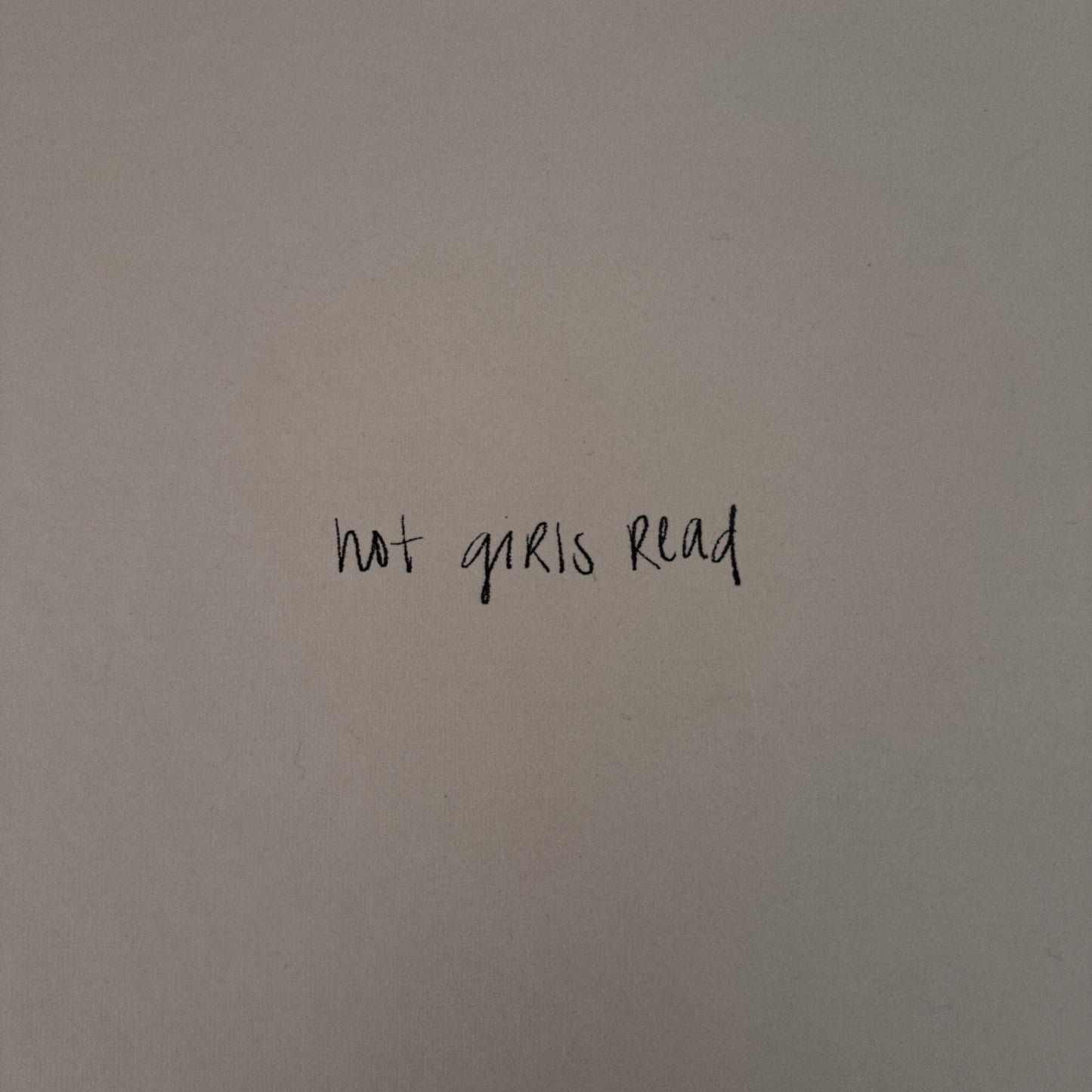 hot girls read