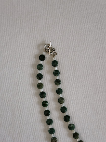 jade beaded necklace