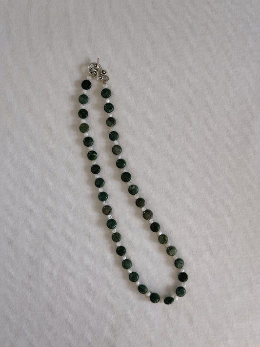 jade beaded necklace