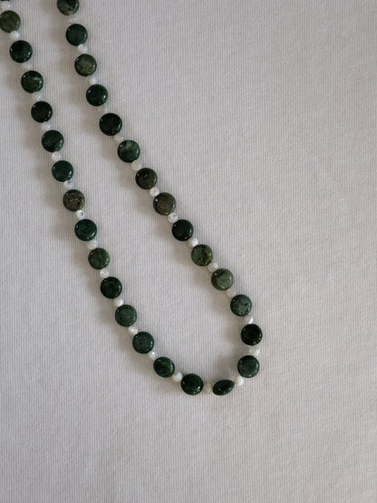 jade beaded necklace