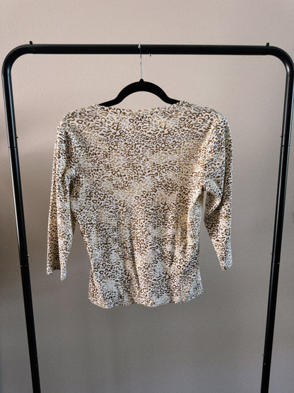 leopard print top