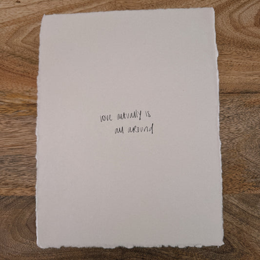 love actually is all around
