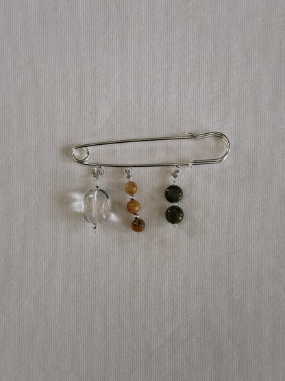 safety pin brooch II