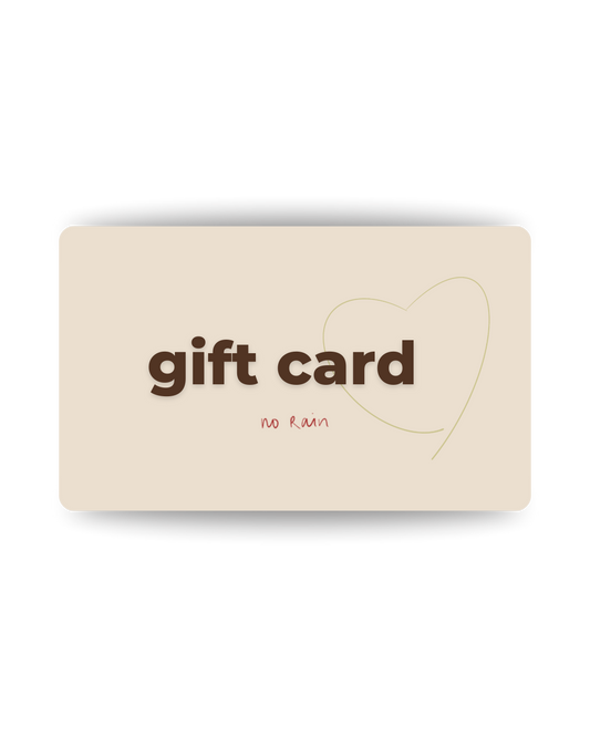 no rain gift card