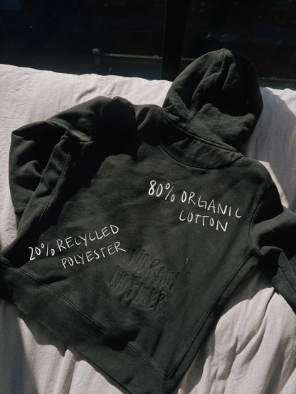 no rain, no flowers hoodie