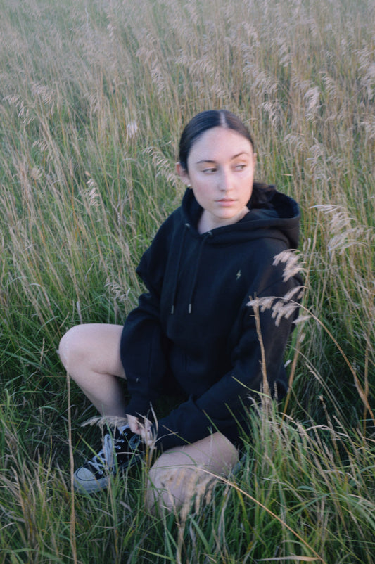 no rain, no flowers hoodie