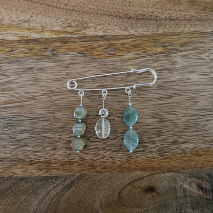 safety pin brooch