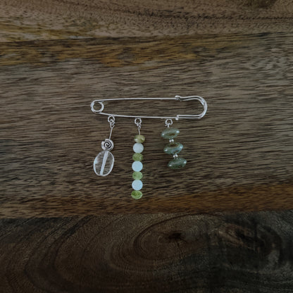 safety pin brooch