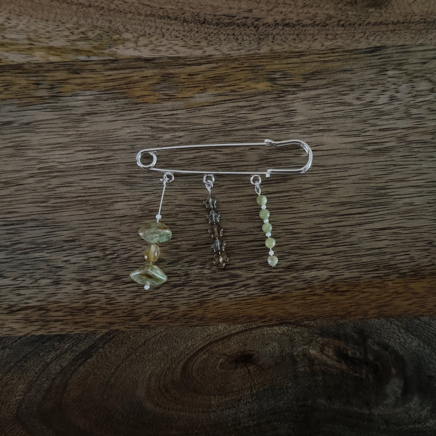 safety pin brooch