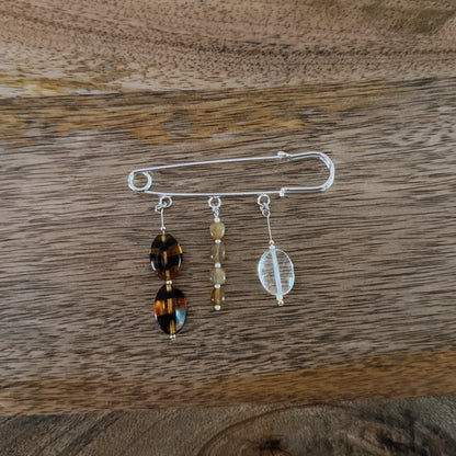 safety pin brooch