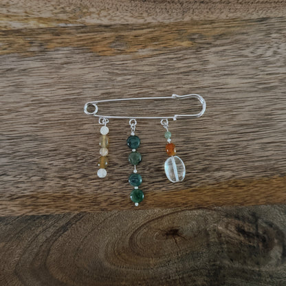 safety pin brooch
