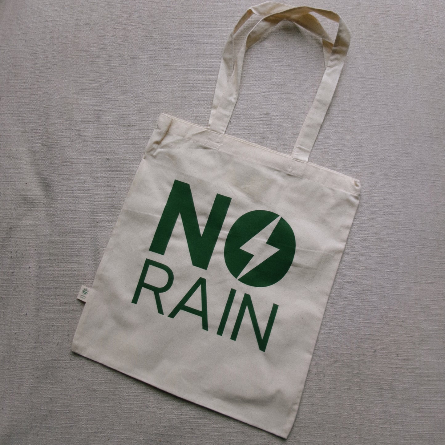 no rain tote bag