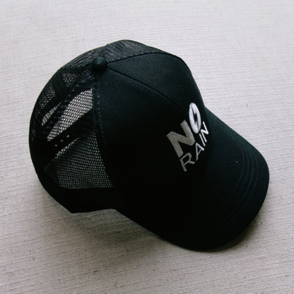 no rain trucker hat