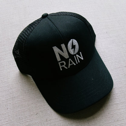 no rain trucker hat