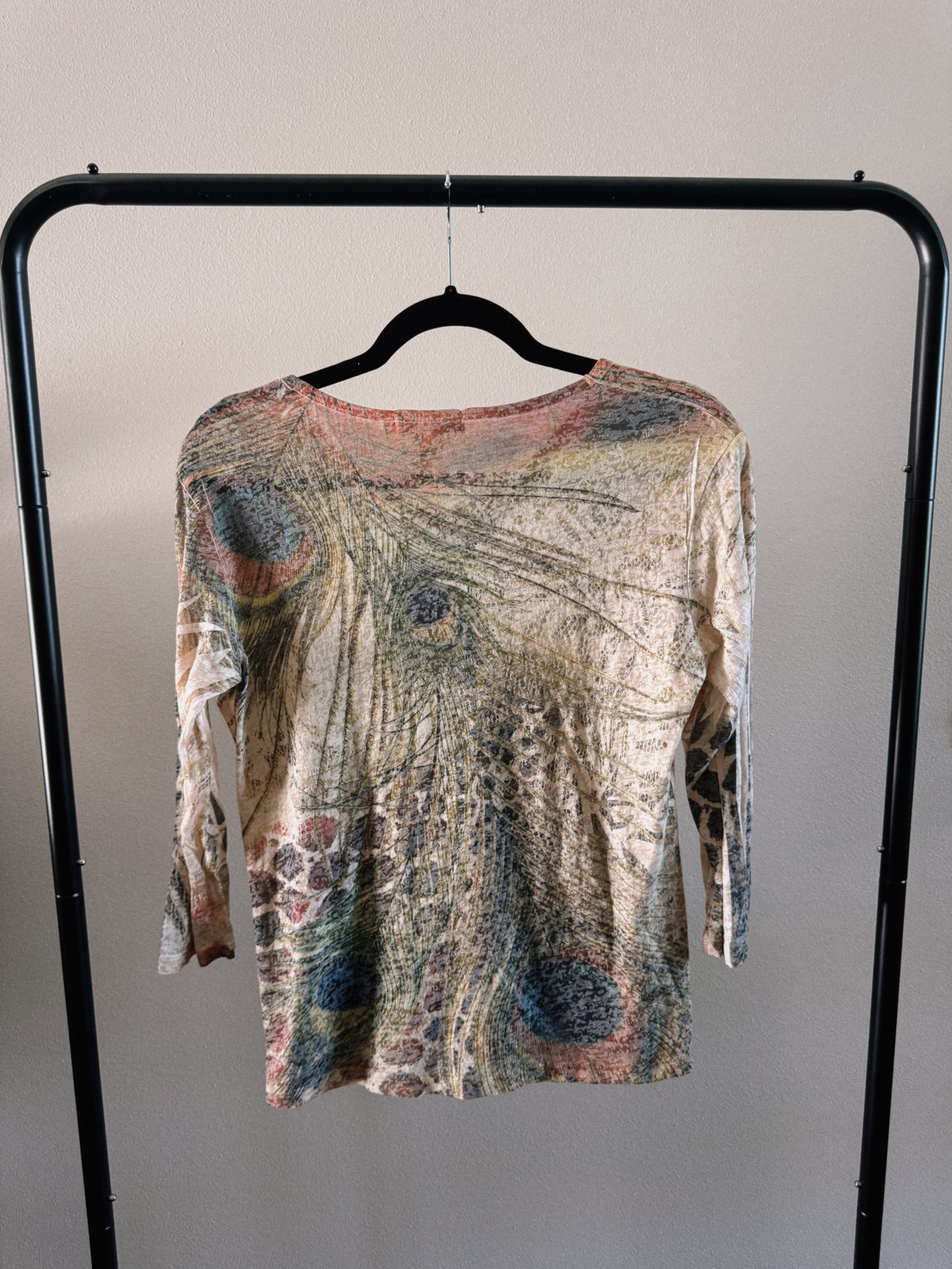 peacock top