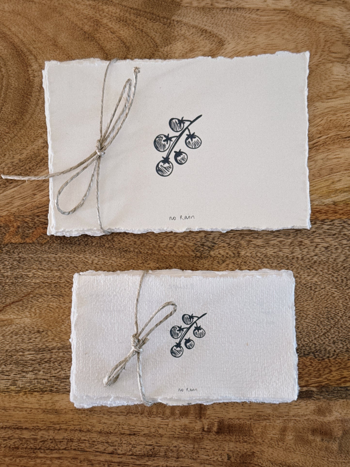 mixed recipe cards
